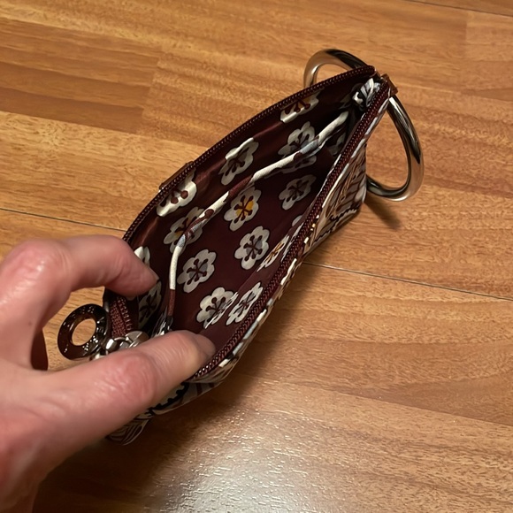 Vera Bradley Slate Blooms bangle wristlet - Picture 3 of 6